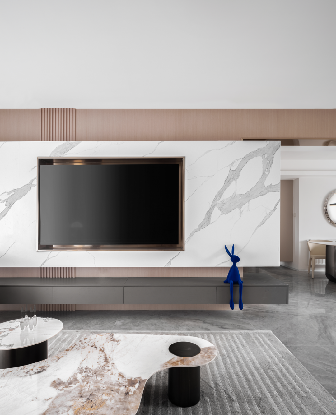 看着极简用着极致:他家150m2极简小轻奢,小户型们学起来!