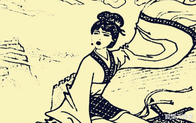 女子好心救了一个老汉,对方是一头狼妖所变,被女子机智除掉