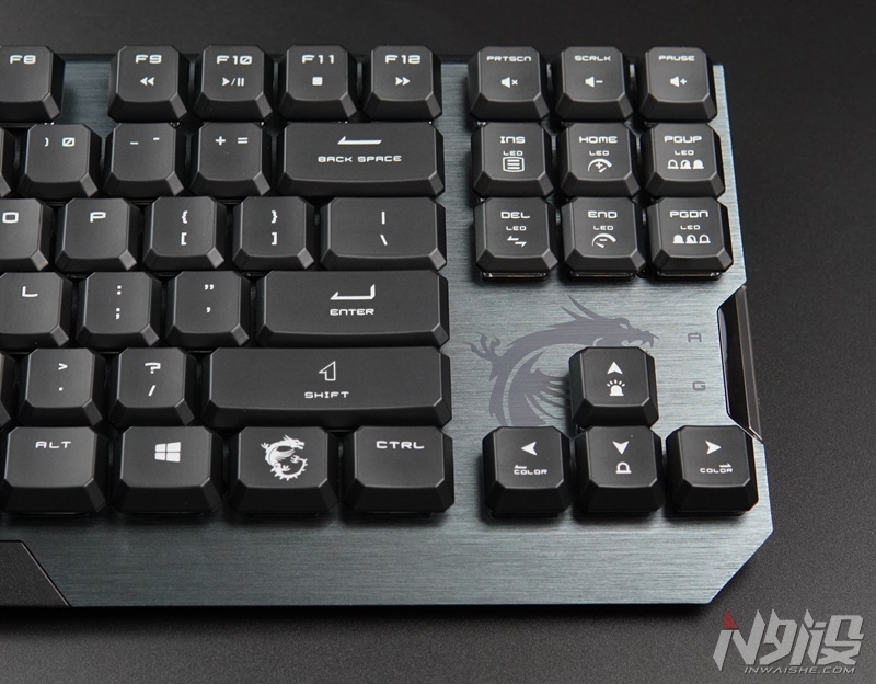 机械键盘|微星VIGOR GK50 Low Profile TKL机械键盘简评