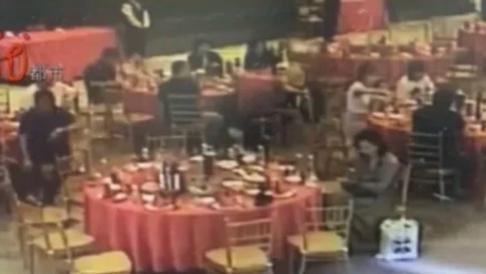 黑龙江哈尔滨，一女子办婚礼，在婚礼上自带了3000元左右的一瓶白酒