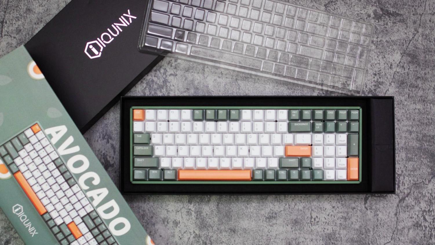 机械键盘|颜值、体积和数字区我全都有，IQUNIX F96 牛油果 机械键盘