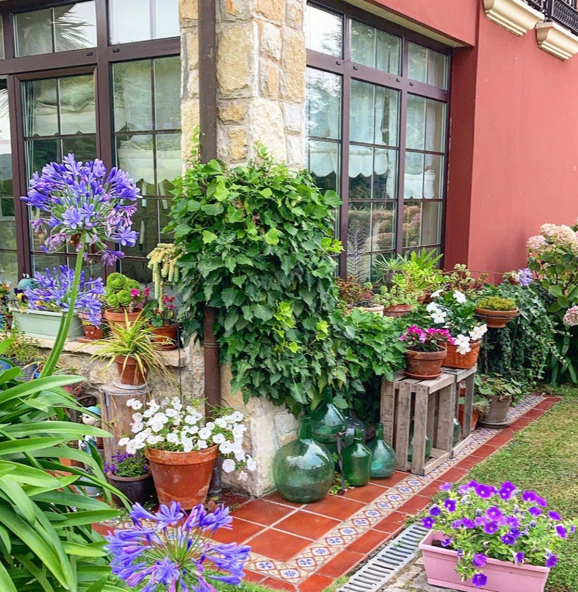 田园风“庭院花园”,满足了都市人对田园生活的向往,太惬意了