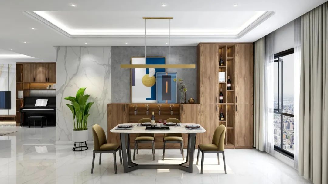 餐边柜，空间够一定要装！没有餐边柜的难处，只有住过的人才懂