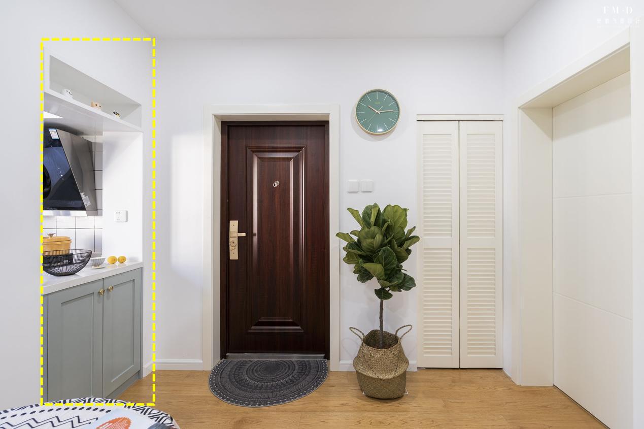 小户型装修，家里多设计几个组合柜，1柜2用真的实用，收纳翻倍