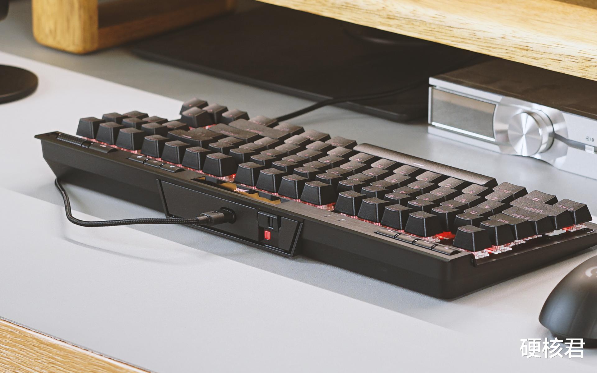 机械键盘|光轴TKL拔剑出鞘,美商海盗船K70 RGB TKL游戏机械键盘测评!