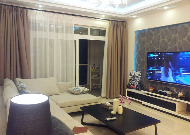 新房终于完工,朋友参观后都说十分的接地气,住得舒服!