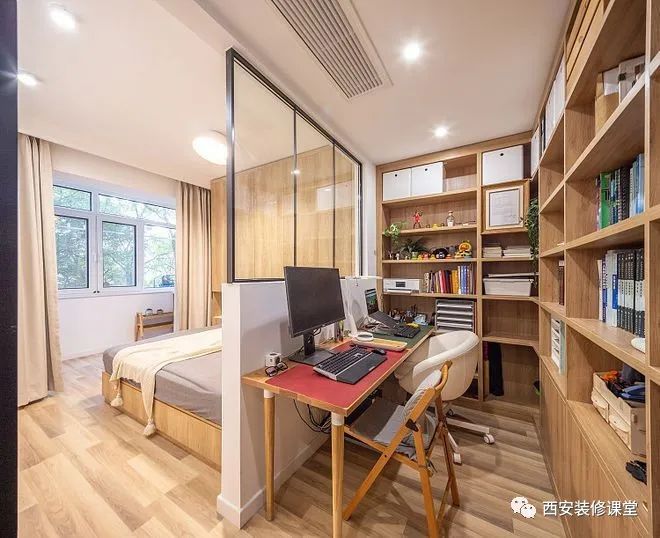 55㎡一室蜗居,打造出100㎡的功能家