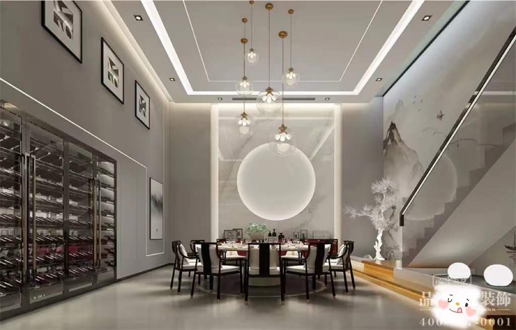 常州自建别墅600平米混搭风格