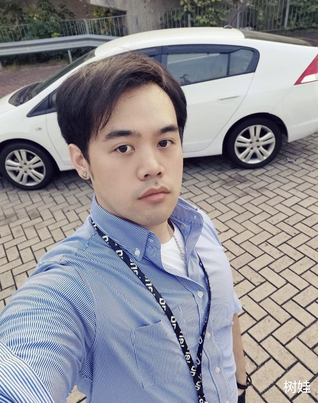 张馨予 钟镇涛32岁长子晒今昔对比照,自曝用七个月减肥成功,越发精神帅气