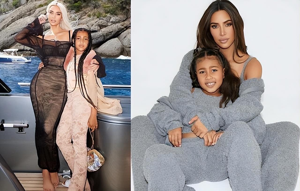 金·卡戴珊|金卡戴珊为9岁大女儿庆生!从小就是美人胚子,家族第三代顶流