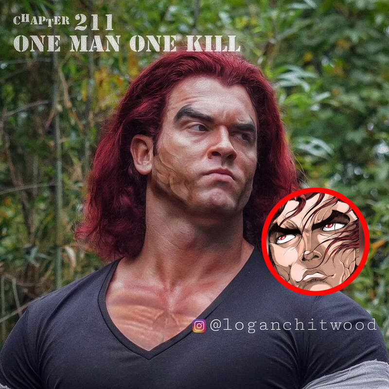 范马勇次郎|外国人cos《刃牙》范马勇次郎,这个肌肉量简直就是完美重现