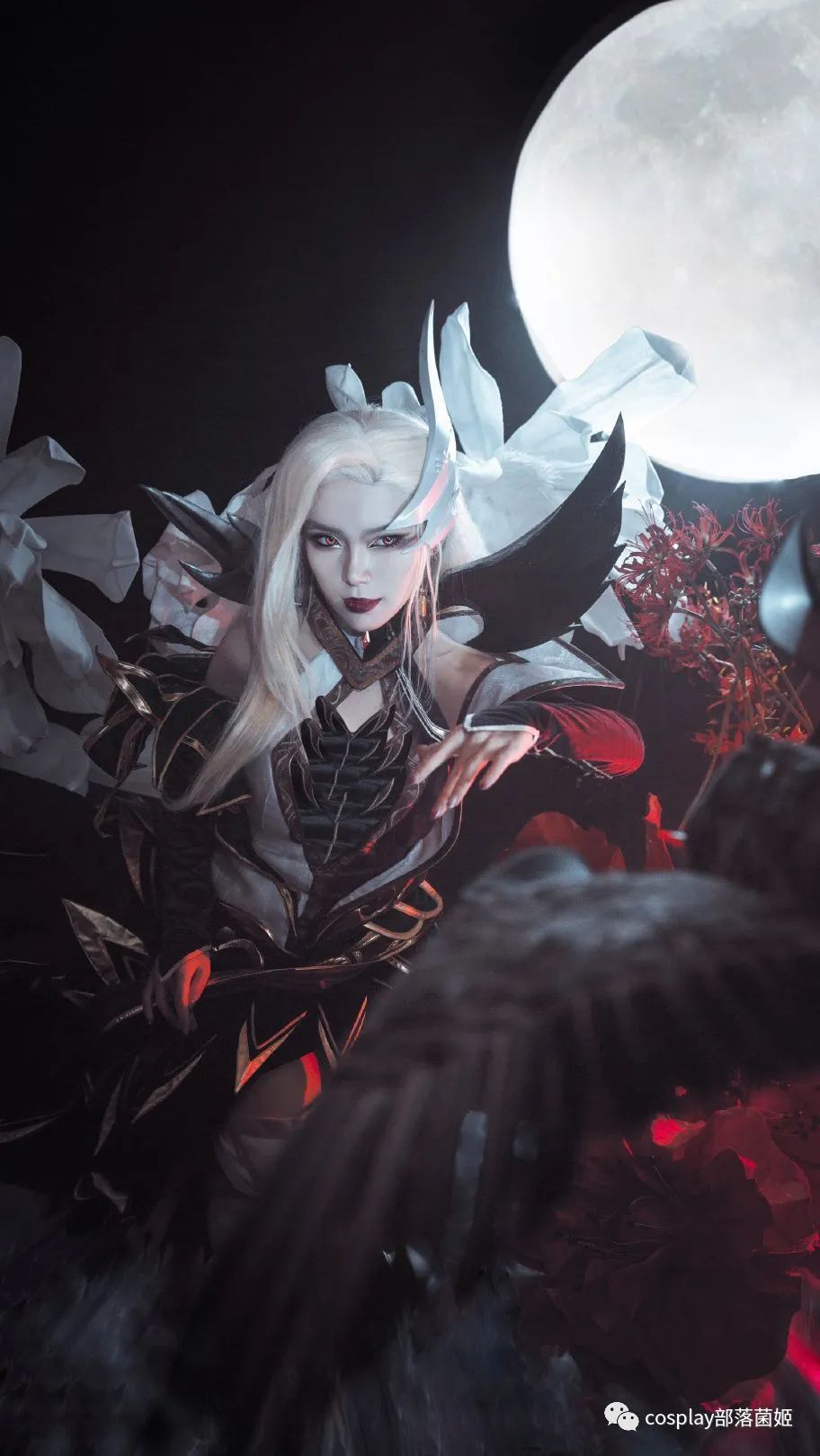 |cos：英雄联盟至尊魔女莫甘娜cos正片@月潋寒殇