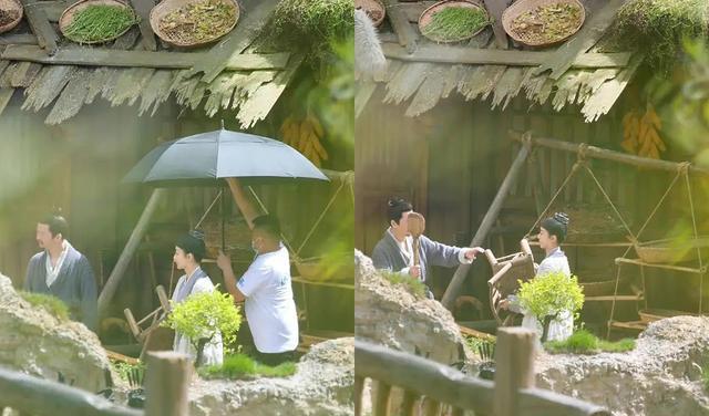 张晚意|《长相思》杨紫和老木打闹，张晚意有披发造型，檀健次的白衣很帅