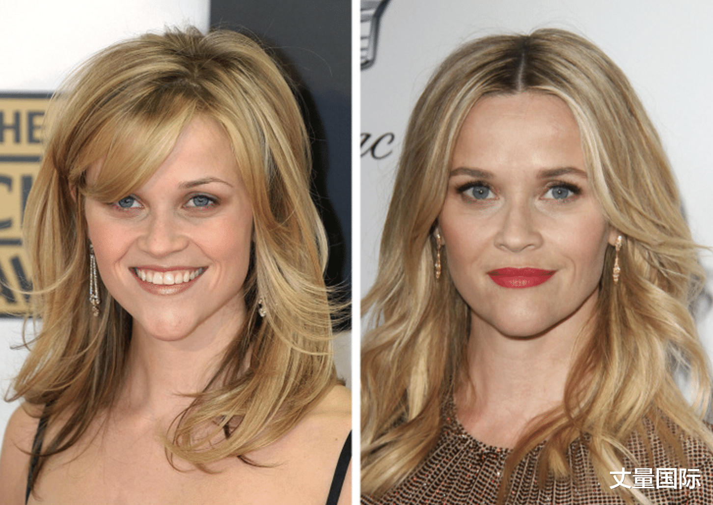 冻龄|仿佛被岁月遗忘!15位「越老反而越年轻」的名人比较图