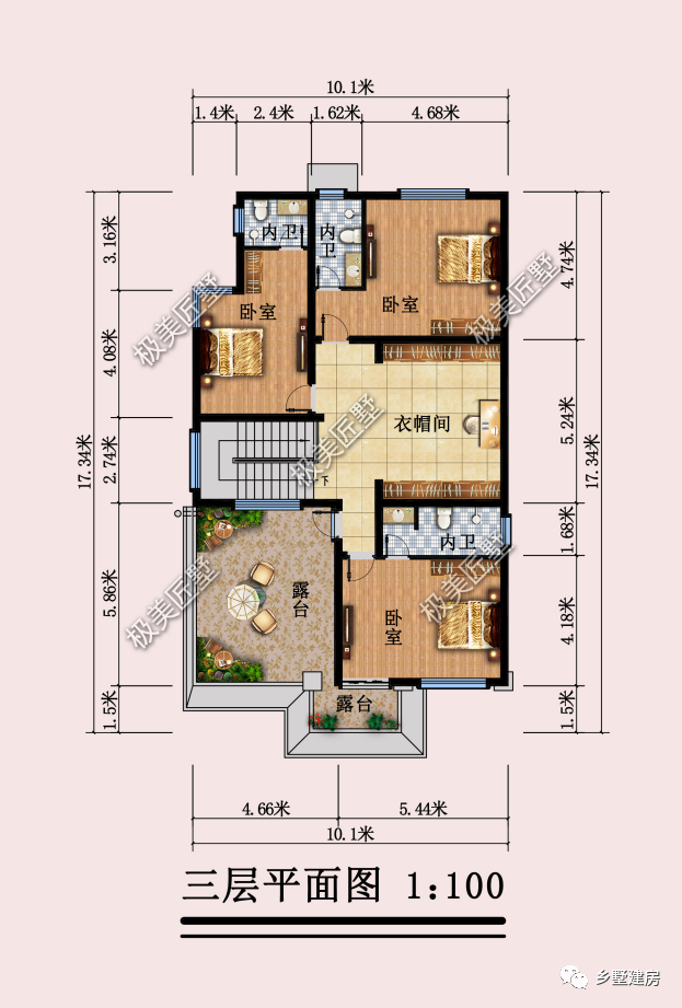符合农村生活习惯的自建房,10.1X20.6米, 自带土灶和柴火房