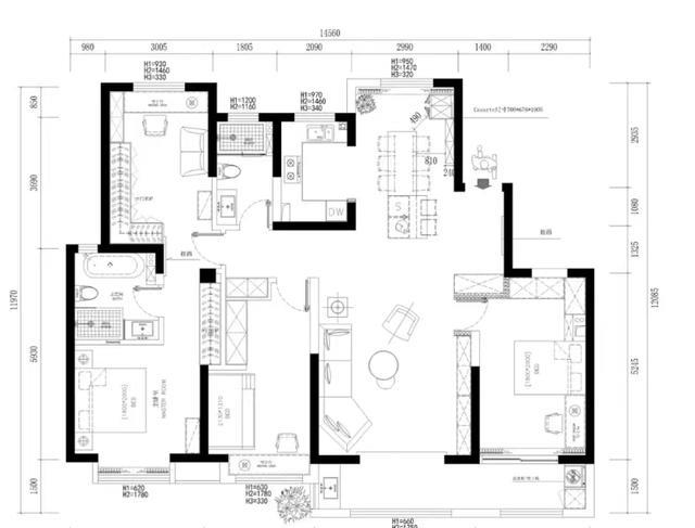 看了他家172的房才知道什么叫高雅,全屋没有一丝俗气,太美了
