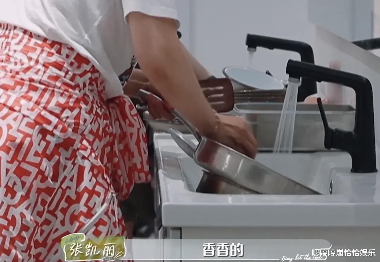 李斯丹妮|用沐浴露洗碗?张凯丽和李斯丹妮,让网友看清了明星的生活能力!