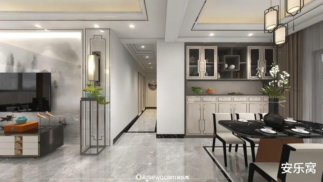 117㎡现代新中式的诗情画意,邀您一起品鉴东方式优雅