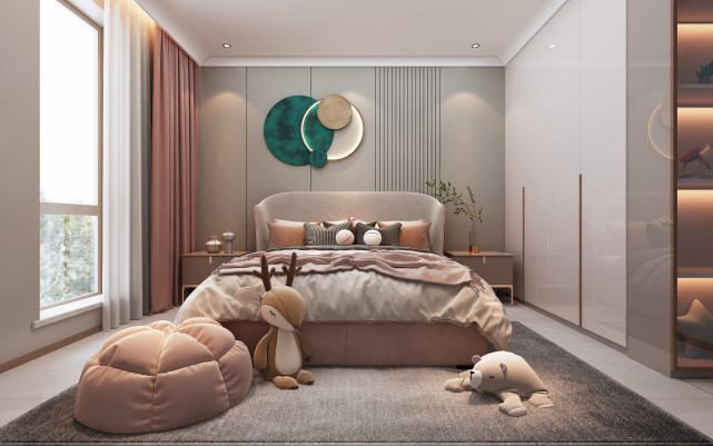 240㎡现代风，大而不空，满具艺术感的大宅风范