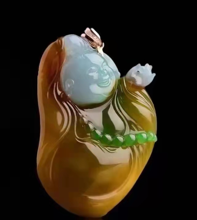 翡翠|你清楚玉雕中巧妙的颜色、分色和美丽的颜色吗