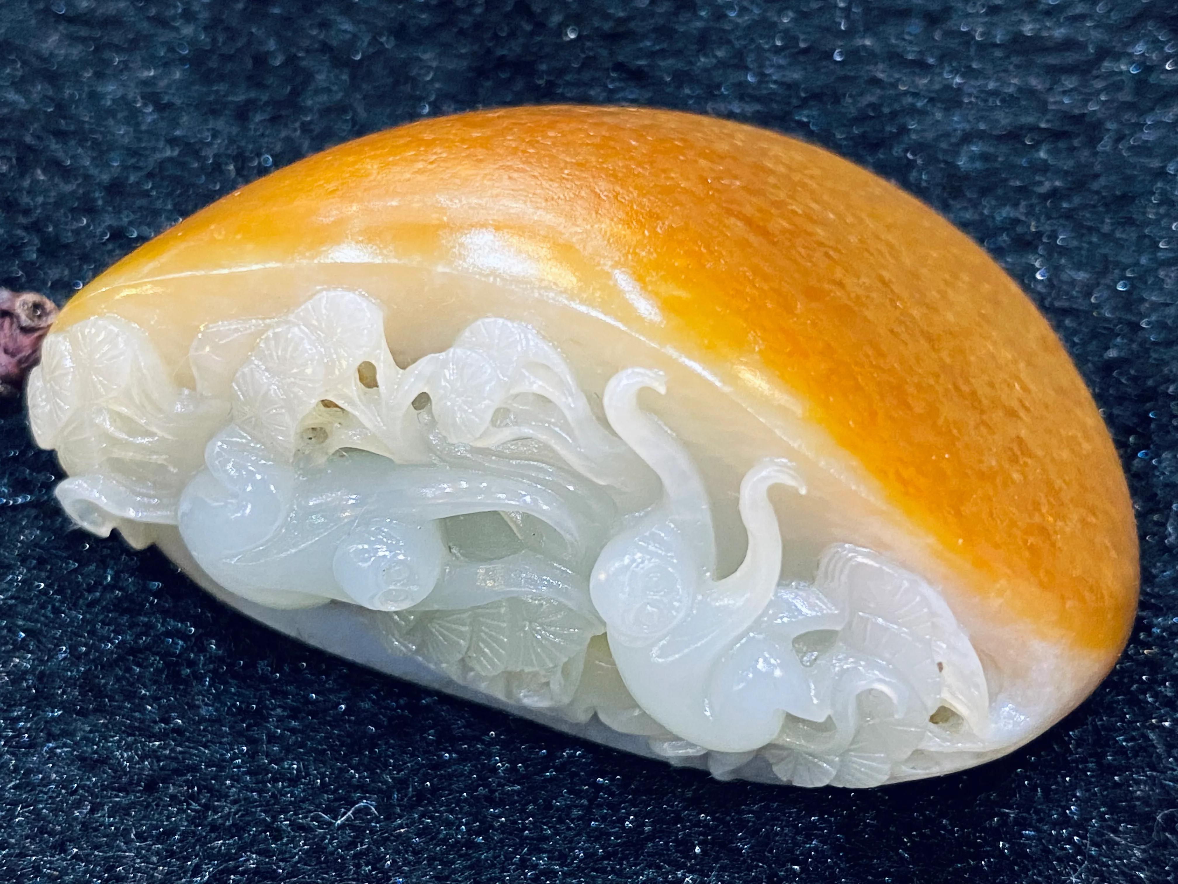 雕刻|形意双全！和田籽料“灵猴”！