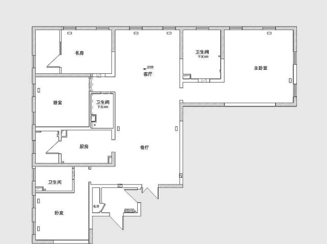 180平米北欧风,打开房门玄关就把人迷住了,全房简单精炼又耐看