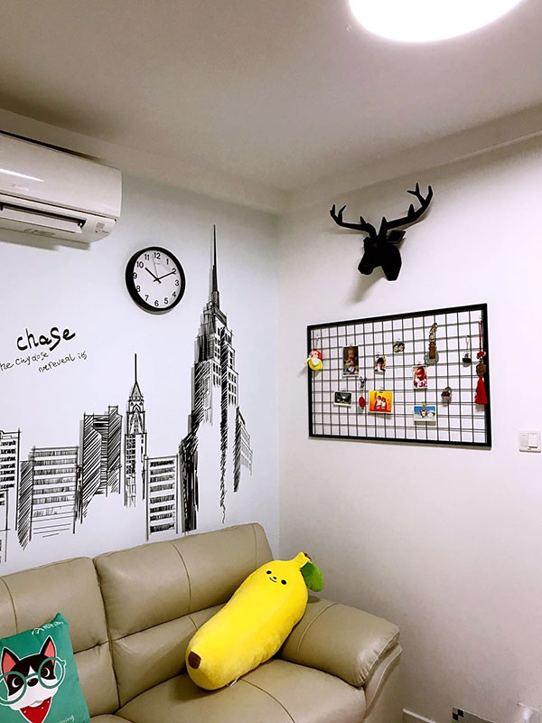 40平一室一厅毕业照！转角厨房的设计太完美了！