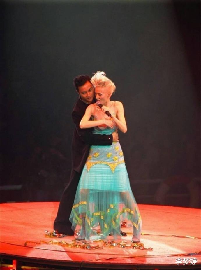 金星|无法重拍瞬间：张国荣怀里的梅艳芳，还是男儿身的金星，身材健壮