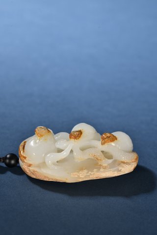 和田玉籽料|和田玉籽料五谷丰登把件