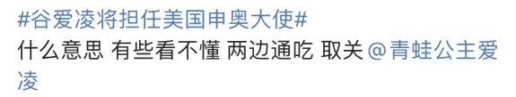 谷爱凌|谷爱凌公然“叛变”?返美后身份被曝光:终于,她装不动了…