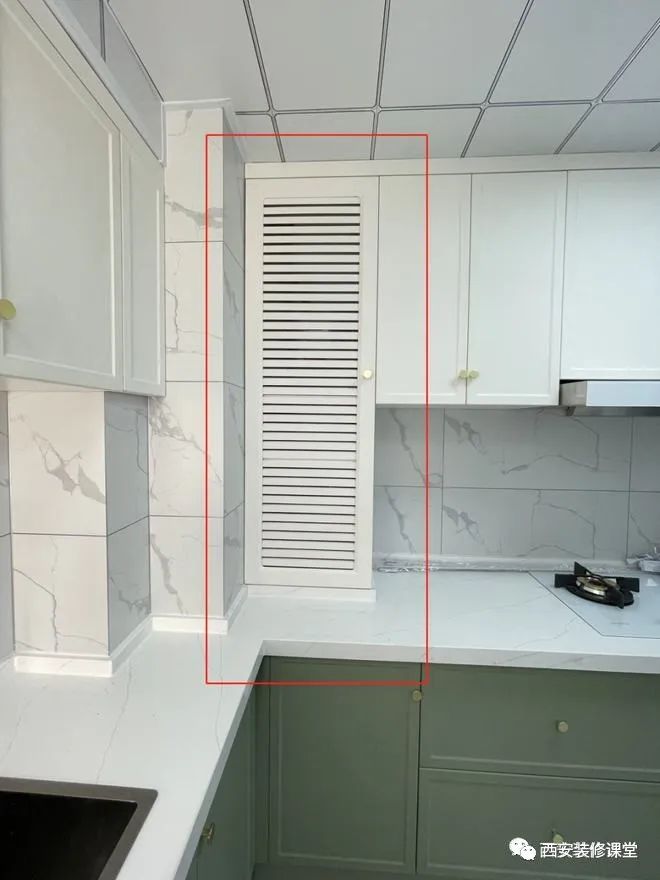 只包管道就浪费了,做成收纳就有价值了