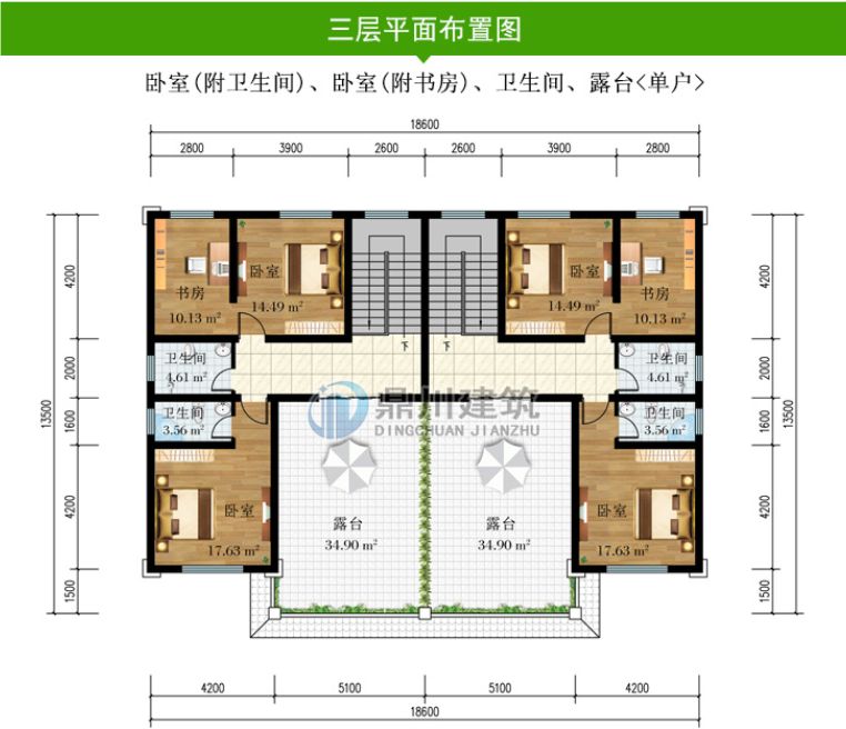 3款双拼农村别墅，兄弟这样建房，大气又实用，这样建房最实在