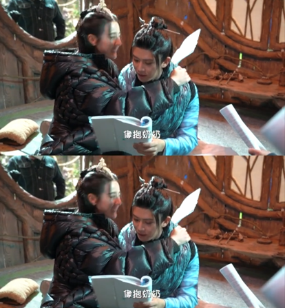 迪丽热巴|抱杨洋像爷爷，抱任嘉伦像奶奶，抱吴磊像姥姥，热巴单身有原因的