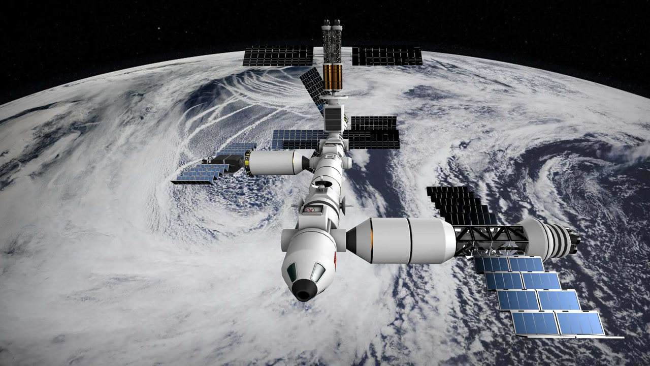 中国空间站六名宇航员,首次实现“太空聚会”,终于看到太空豪宅