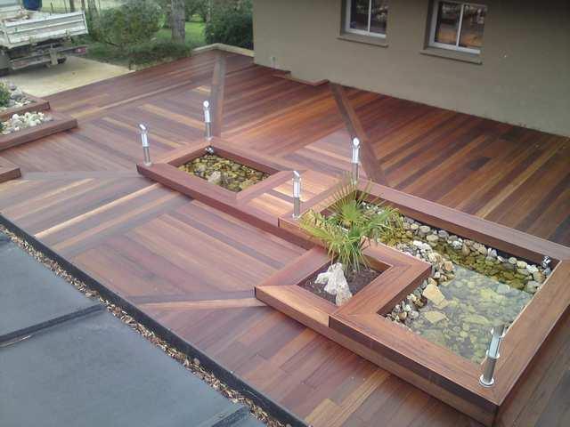 院子别单单做地台,可以再加入这些元素,档次以及美观度都能提升