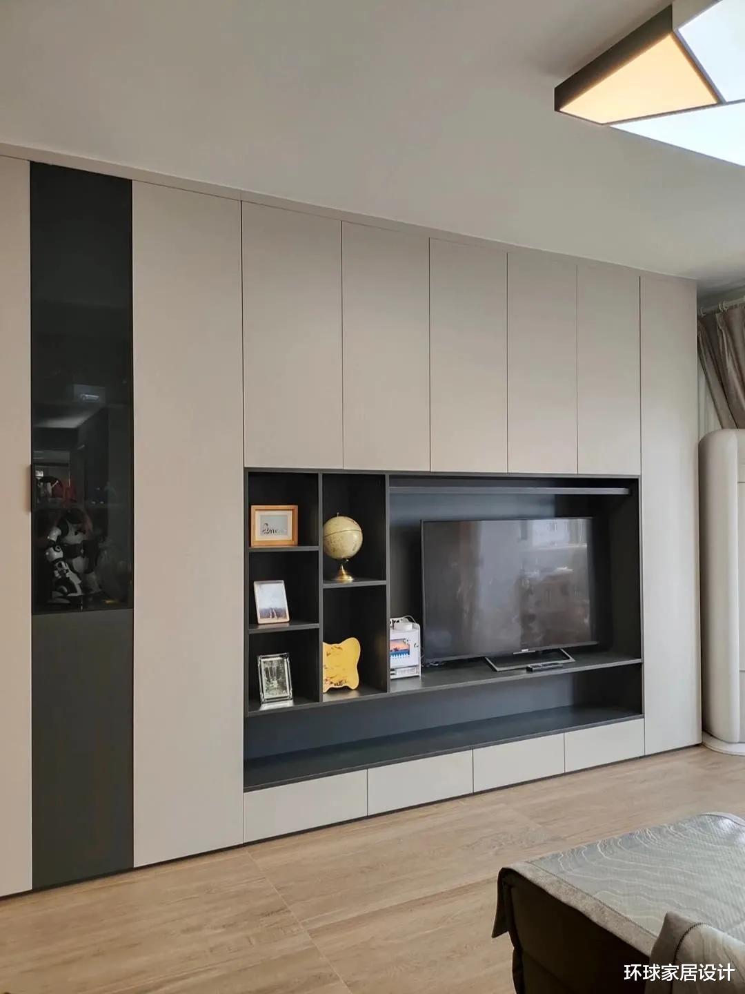 越来越多人开始不要电视柜,选择5种方式代替,全屋不是一般漂亮
