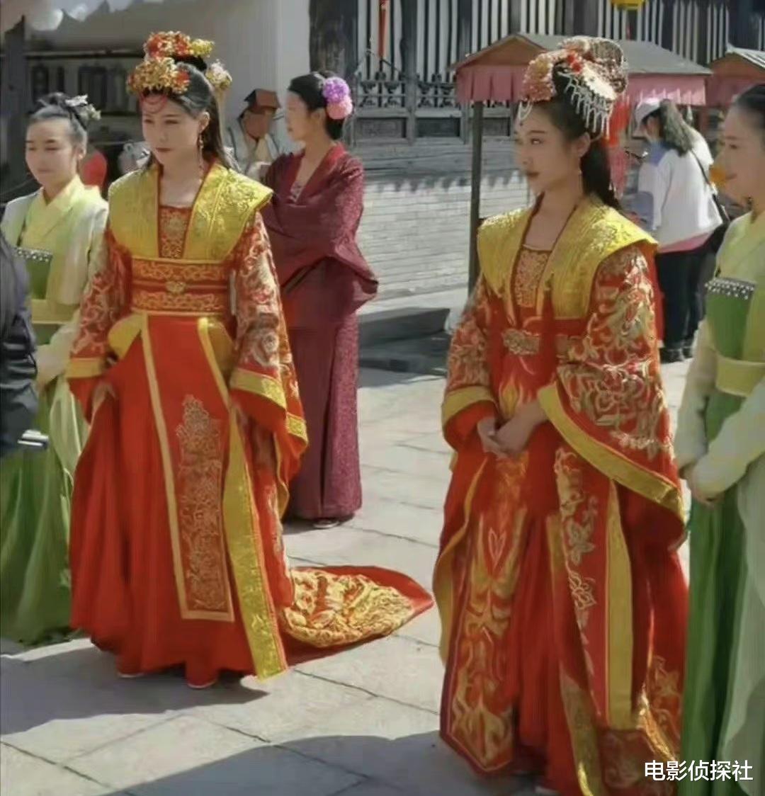 新上错花轿嫁对郎|《新上错花轿嫁对郎》路透，红妆造型太老土，被嘲“影楼风”