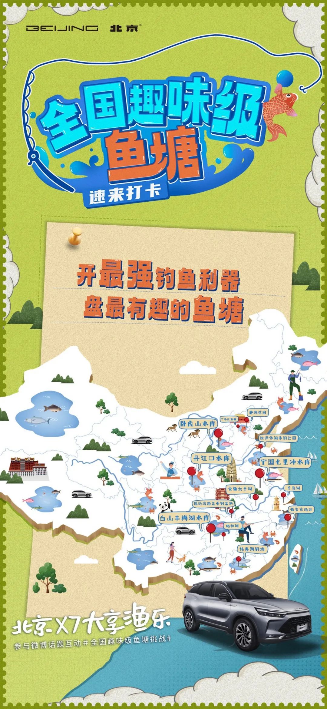 海钓|买车是为了什么?北京X7告诉你坐享海钓是个重要原因