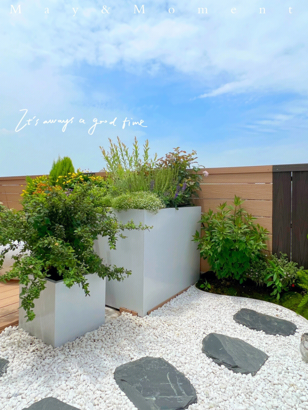 为了一个露台,买了栋顶楼的房子,建个“空中花园”,太美了!