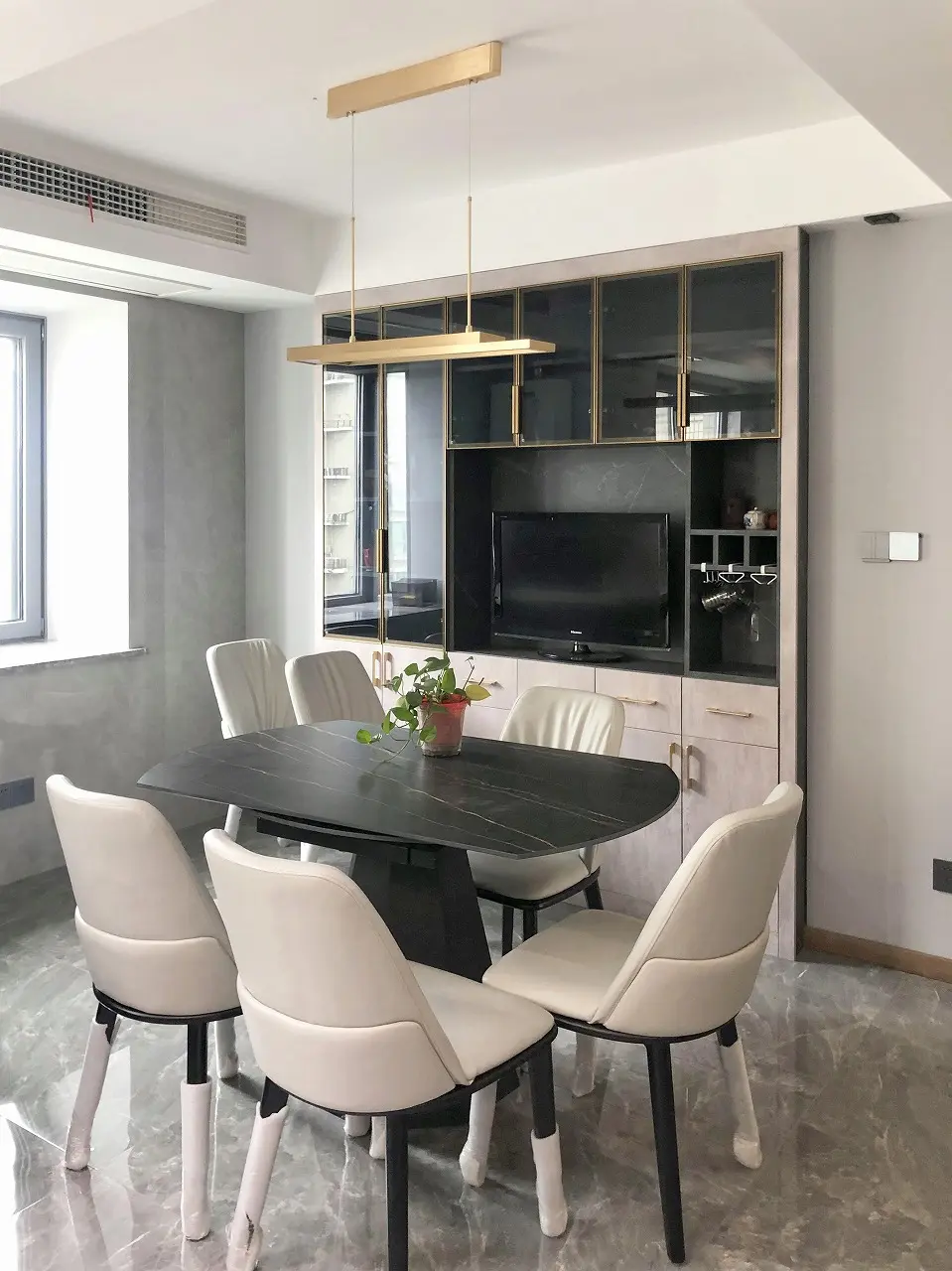 如果家里餐厅都装修的这么美,还有谁会不想回家吃饭?