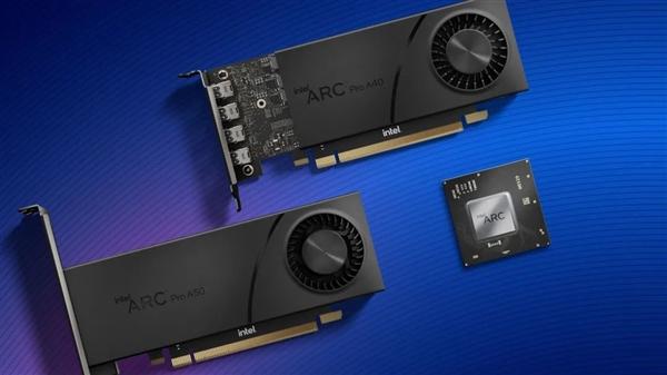 Intel正式发布Arc Pro专业显卡：硬件光追、造型好评