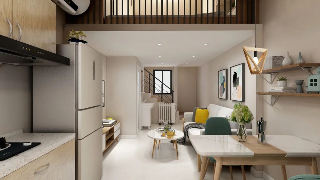 20㎡超小毛坯房,华丽变身夫妻俩的“爱巢”!