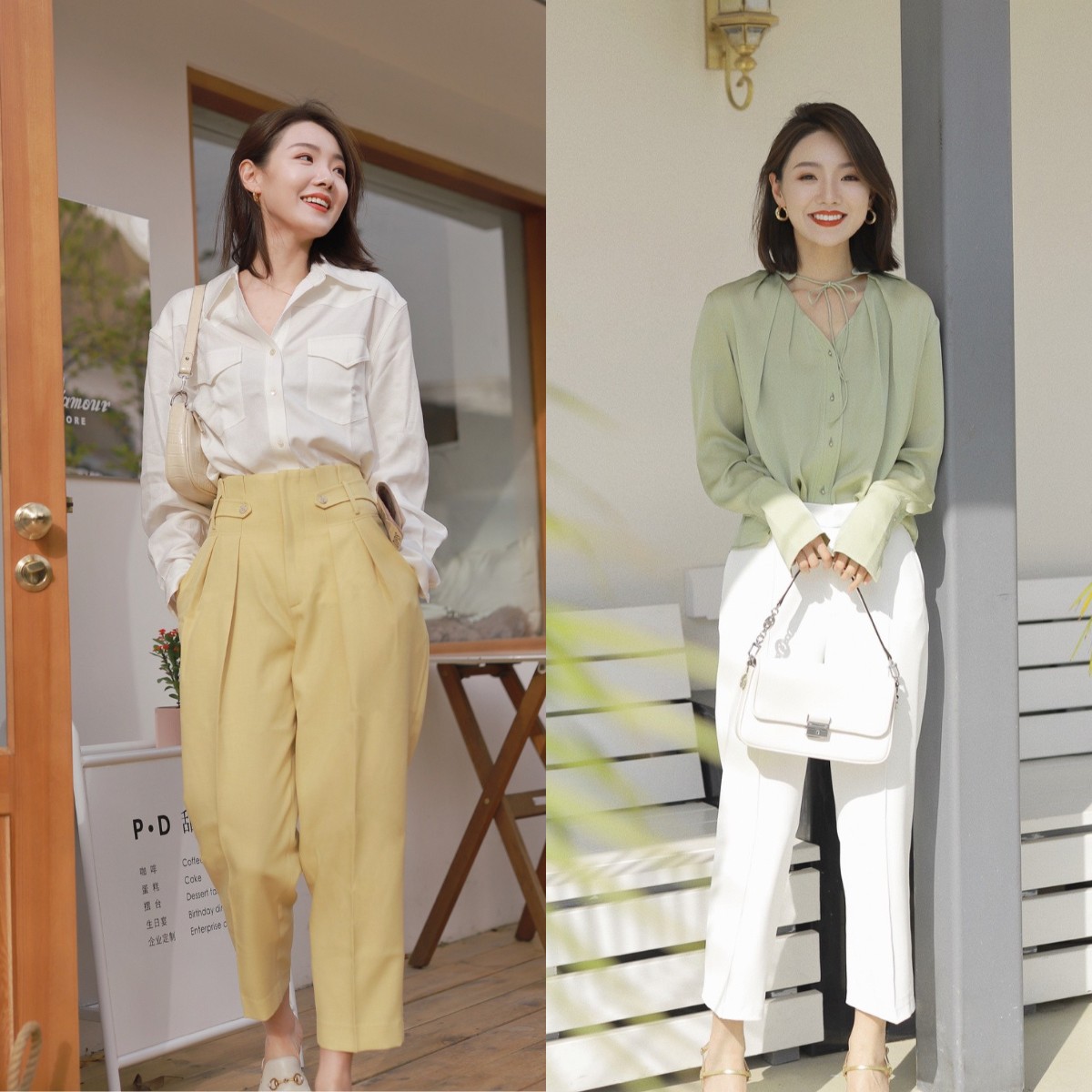 天热了，这才是真正充满“烟火气”的夏季穿搭，清新减龄又显气质