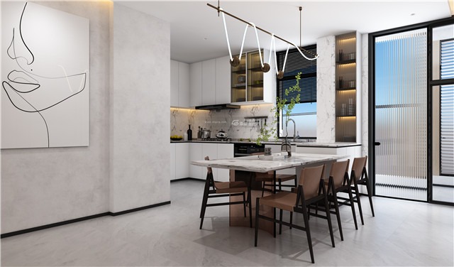 华夏四季143㎡装修:一座城一个家,一份流淌在时间里的设计感