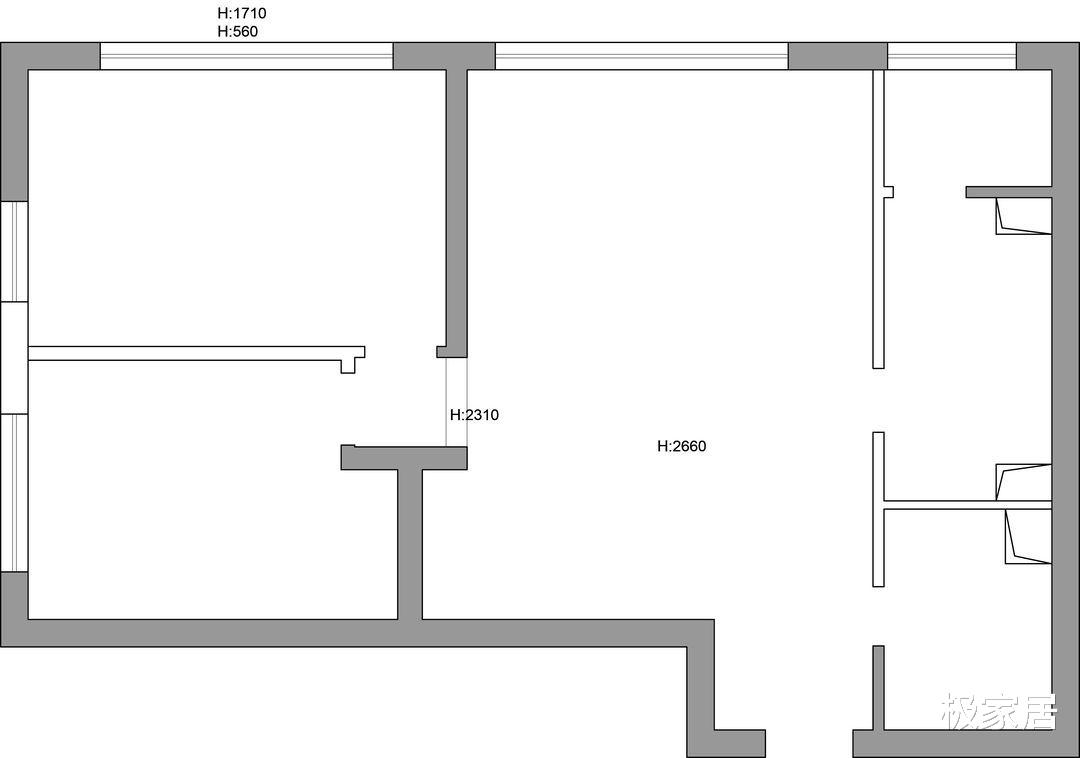 为宝宝打造的小家，开放式厨房处处都有新景象，混搭风好完美