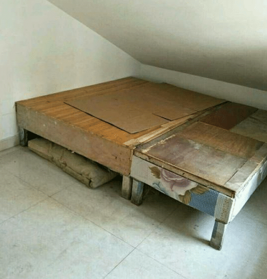 只有280元的出租房,卧室巴掌大,头撞天花板,改造后太温馨!