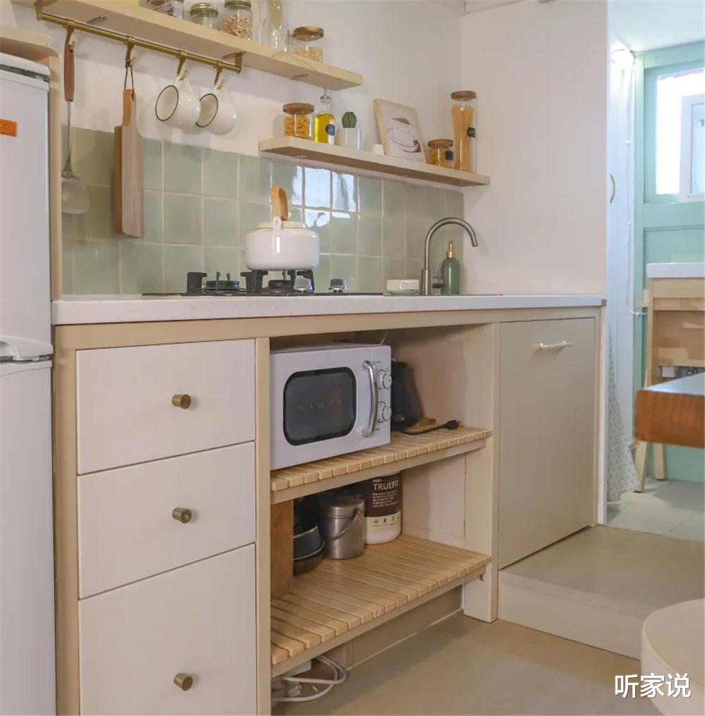 台北29岁姑娘买下55㎡小家,入住两年,老破小脱胎换骨,差别太大