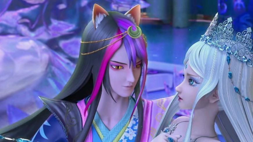 黑香菱|动漫《精灵叶罗丽》开始很喜欢黑香菱，现在又很喜欢白光莹