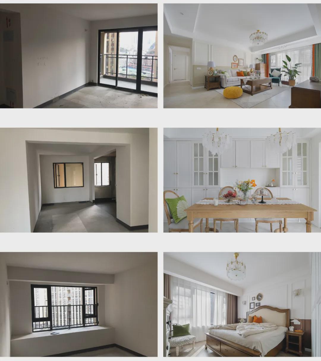 126㎡美式,跳脱绚丽色彩、流畅的石膏线条...舒适慵懒又不失精致