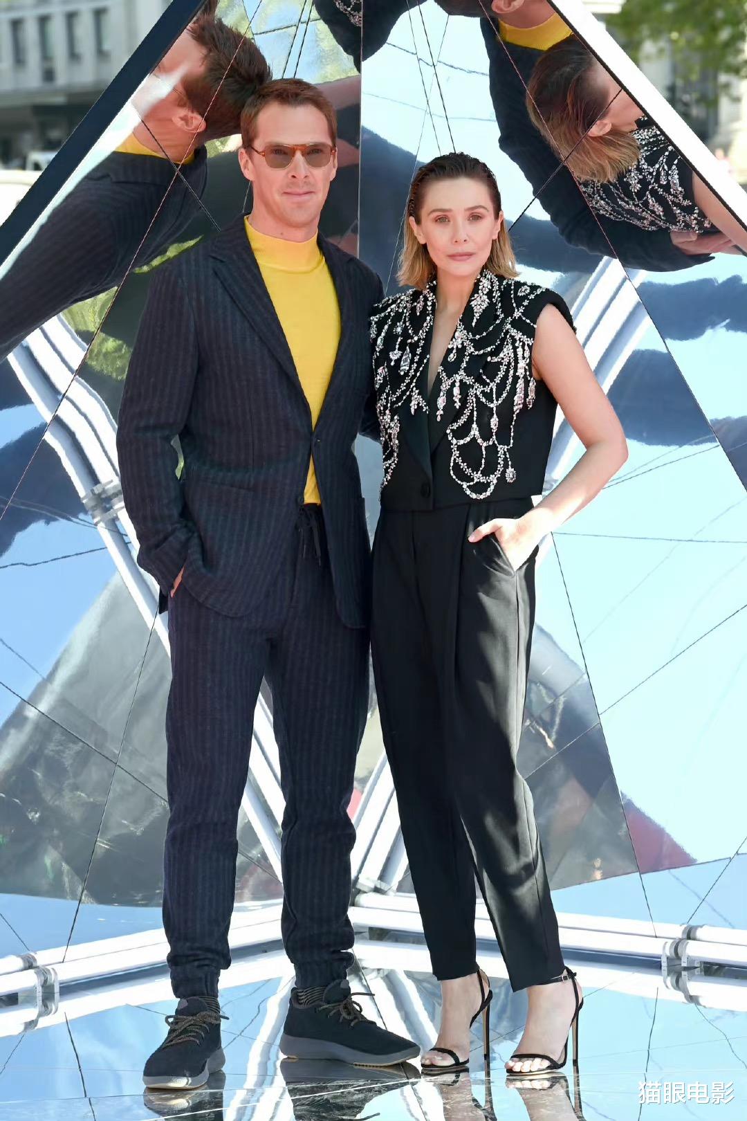 奇异博士2|绯红女巫背头造型抢镜，气场太强压过奇异博士，这次女神要黑化